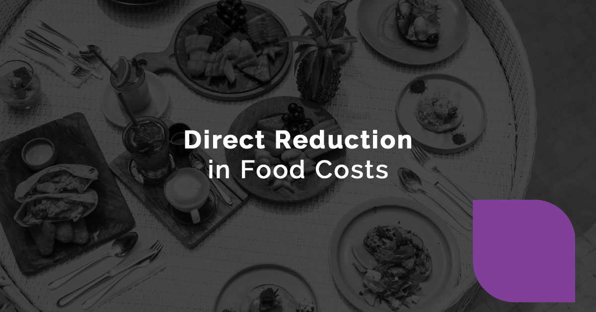 reduction in food costs