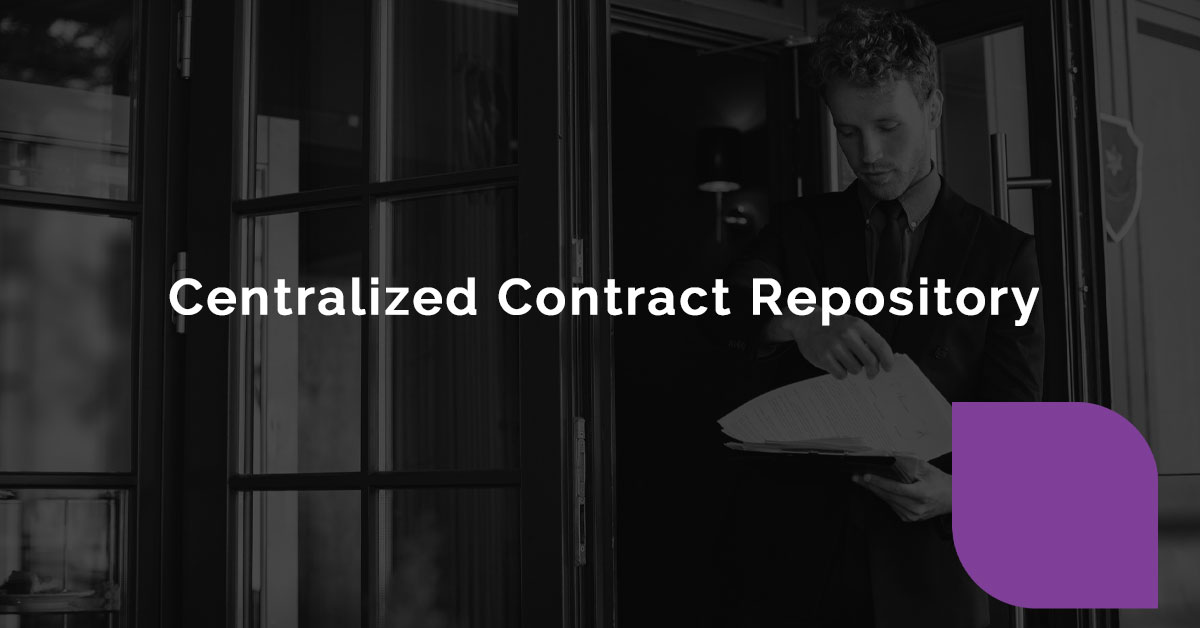  Centralized Contract Repository