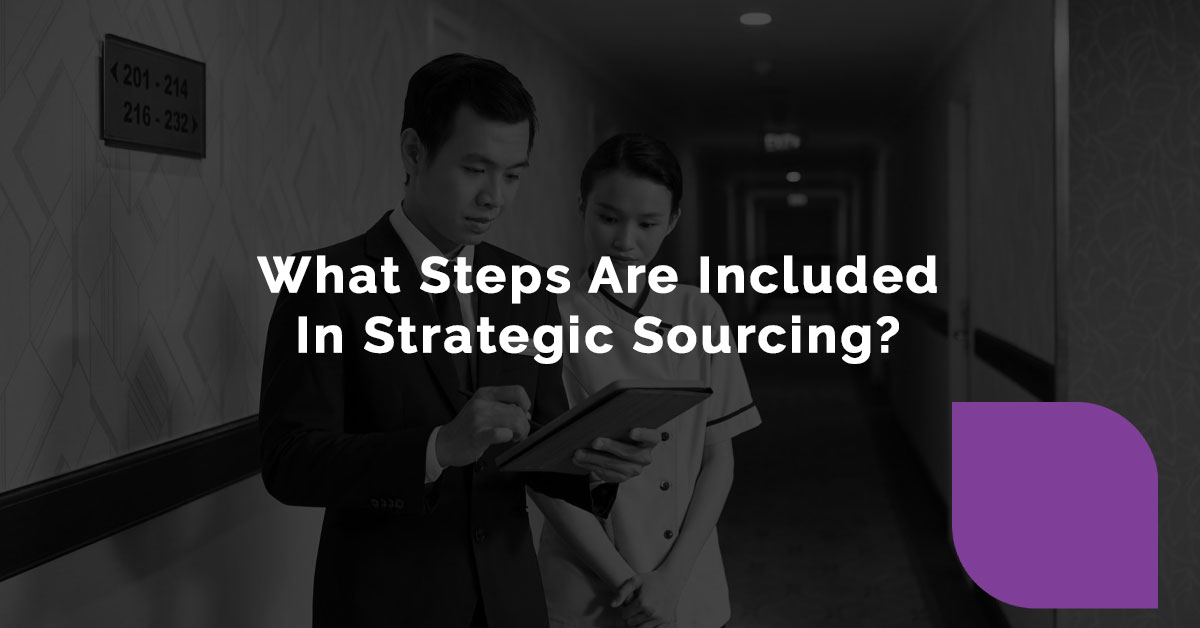 Steps In Strategic Sourcing