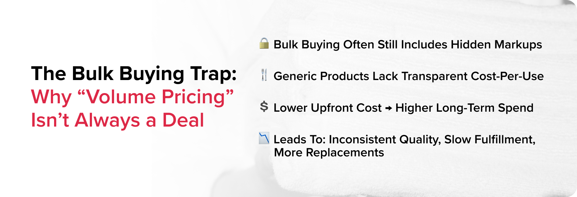 The Bulk Buying Trap: Why “Volume Pricing” Isn’t Always a Deal